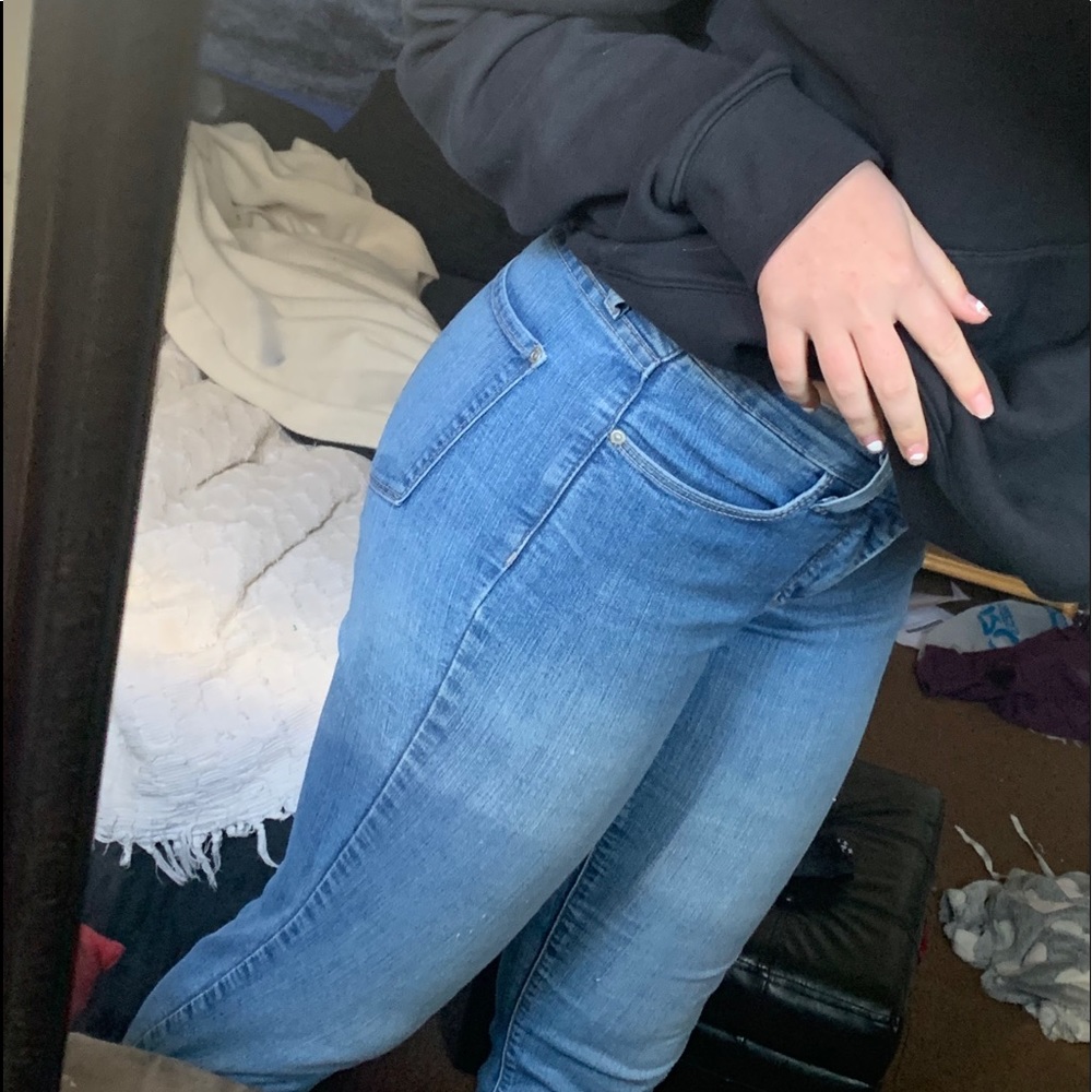 NYDJ blue skinny jeans